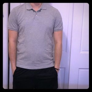 Men’s grey Gap Polo